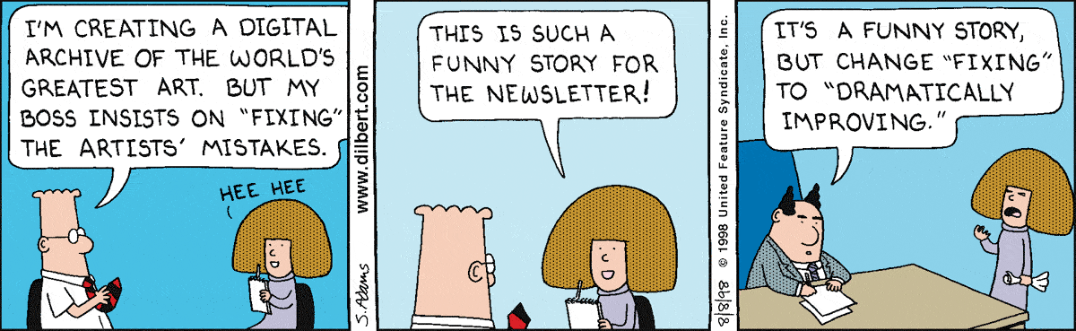 Dilbert Cartoon